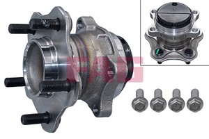 Hjullagersett, Bakaksel, NISSAN JUKE, JUKE Van, 432021KA0A, 43202-1KA0A, 43202BA60A, 43202-BA60A