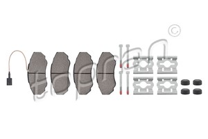 Bremseklosser sett, Framaksel, CITROËN,FIAT,PEUGEOT, 4252 42, 4252 43, 4254 58, 71772526