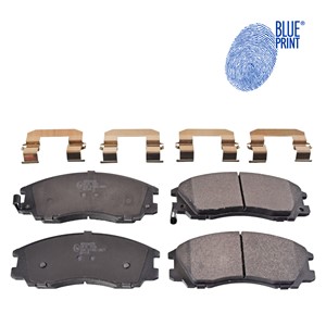 Bremseklosser sett, Framaksel, HYUNDAI TERRACAN, 58101-H1A00, 58101-H1A10