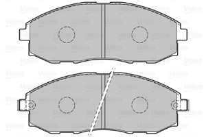 Bremseklosser sett, Framaksel, HYUNDAI H-1 / STAREX Buss, H-1 Flak/chassi, H-1 Skåp, H100 Flak/chassi, 581014AA00, 58101-4AA00, 581014AA