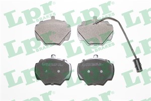 Bremseklosser sett, Bakaksel, LAND ROVER, RTC4519, RTC5762, RTC6591, SFP000270, STC8570, STC9189