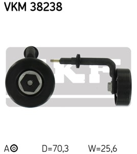 Strammerull, kilerem med ribber, Bak, Foran, Senter, Venstre, BMW,LAND ROVER,MG,OPEL,ROVER, 11 28 2 248 483, 11 28 2 354 131, 63 40 543,