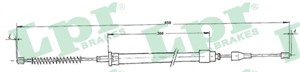 Kabel, parkeringsbremse, Bak, Høyre, Venstre, VW POLO Classic, POLO II, POLO Coupé, POLO Skåp/halvkombi, 867609701