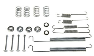 Tilbehørsett, bremsesko, Bakaksel, CITROËN,PEUGEOT,RENAULT, 4210756, 4308 55, 77 00 756 000, 95607560