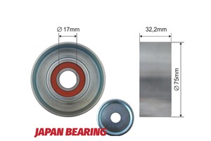 Strammerull, kilerem med ribber, TOYOTA, 16620-0L020, 16620-30020, 16620-30030, 16620-30031