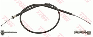 Kabel, parkeringsbremse, Bakre venstre, Høyre bak, LANCIA YPSILON, 46813948