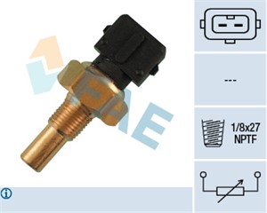 Sensor, kjølemiddeltemperatur, FORD,MAZDA, 1057836, 113757824R, 1E04-18-760 A, 1E04-18-760, 1K0 498 099 D, 6193368, 91AB-10884-AA, 97FB-
