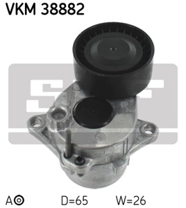 Strammerull, kilerem med ribber, MERCEDES-BENZ, 651 200 04 70, 651 200 18 70
