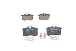 Bremseklosser sett, Bakaksel, RENAULT,SEAT,CITROËN,VW,OPEL,SKODA,DS,AUDI,PEUGEOT, 1001096, 10030811, 1027640, 1027650, 1029782, 1115107,