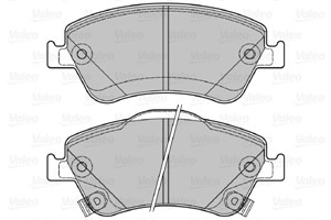 Bremseklosser sett, Framaksel, TOYOTA AURIS, AURIS Skåp/halvkombi, AURIS VAN Skåp/halvkombi, COROLLA Sedan, 04465-02160, 04465-02200, 04