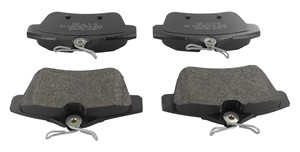 Bremseklosser sett, Bakaksel, CITROËN,DS,PEUGEOT, 16 08 520 680, 16 118 380 80, 16 16 872 780, 1608520680, 1608681680, 1611838080, 16168