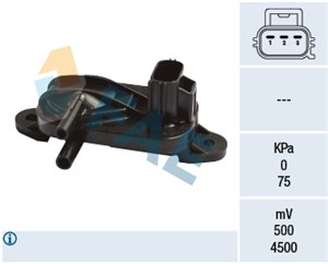 Sensor, avgasstrykk, FORD,JAGUAR,LAND ROVER,MAZDA,VOLVO, 1315684, 1381208, 1415606, 1416652, 1436292, 30677944, 30731397, 30750460, 3075
