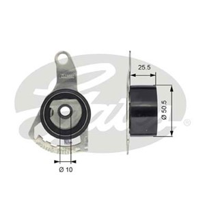 Strammerull, tannrem, FORD,MAZDA, 1021706, 1040678, 1099553, 1E0712700A, 1E0712700B, 97FF6K254CB, 97FF6K254CC
