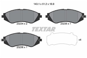 Bremseklosser sett, Framaksel, CHEVROLET,DAEWOO,SUZUKI, 9007094, 96245178, 96281937, 96319060, 96349059, 96349060, 96405129, 96495227, S