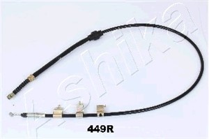 Kabel, parkeringsbremse, Høyre bak, HONDA CRX II, 47510SH2931