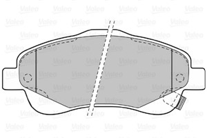 Bremseklosser sett, Framaksel, TOYOTA AVENSIS, AVENSIS Kombi, AVENSIS Sedan, COROLLA Verso, 04465-05130, 04465-05131, 04465-05140, 04465