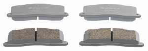 Bremseklosser sett, Bakaksel, TOYOTA PREVIA I, 0446628010, 0446628011, 0446628020, 0446628090, 0449228020, 0449528020