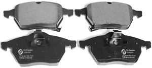 Bremseklosser sett, Foran, CHEVROLET,OPEL,SAAB,VAUXHALL, 1605032, 1605984, 4778254, 4839924, 5055371, 5062203, 5062211, 5064795, 5232350