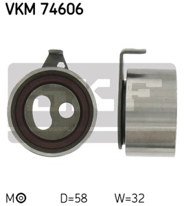 Strammerull, tannrem, MAZDA B-SERIE, MPV I, WL01-12-700