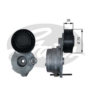 Strammerull, kilerem med ribber, AUDI Q7, 059 903 133 F, 059 903 133 J, 958 102 361 51