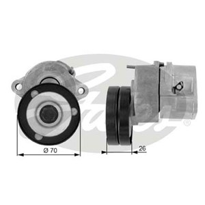 Strammerull, kilerem med ribber, OPEL ASTRA F, ASTRA F Halvkombi, ASTRA F Kombi, VECTRA A, VECTRA A Halvkombi, VAUXHALL ASTRA Mk III, 13