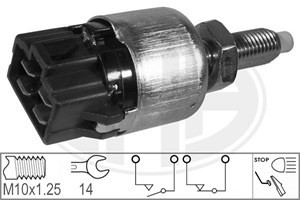 Bremselysbryter, ACURA,DAEWOO,HONDA,HYUNDAI,KIA,MITSUBISHI,OPEL,SSANGYONG, 0K20C-66-490A, 12 40 554, 36750-SE0-003, 36750-SE0-013, 85710