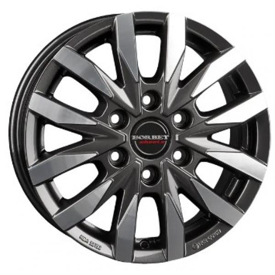 Borbet Cw6 Anthracite Dark Polished 6,5/16 6/130 ET62 B84.1