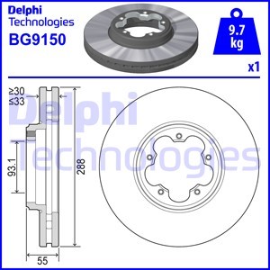 Bremseskive, FORD, 1763885, 1842994, 2110008, 2256036, BK211125BB, BK211125BC, BK211125BD