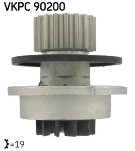 Vannpumpe, DAEWOO ESPERO, LANOS, LANOS Sedan, NEXIA, NEXIA Sedan, 50940-13802, 96351284, 96351971, 96352649, 96872700, 96990997