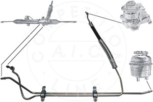 Hydraulikkslange, styring, Fra hydraulikkpumpe til styresnekke, FORD KA, 1 120 909, YS513R712AA