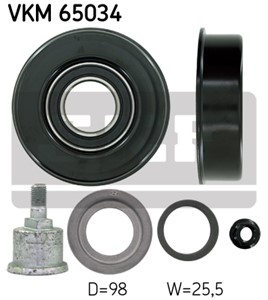 Styrerulle-kileribberem, HYUNDAI SONATA IV, KIA MAGENTIS, SORENTO I, 57212-38000, 57212-38100