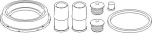 Tetningssett, bremseklave, Framaksel, OPEL,VAUXHALL, 16 05 958, 90544024