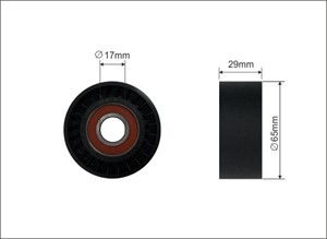 Strammerull, kilerem med ribber, ALFA ROMEO,FIAT,LANCIA, 46406204, 46442999, 46524692, 55184055, 60677108, 60811332, 60811874, 60814110,