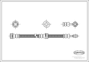 Bremseslange, Venstre bakaksel, Venstre, NISSAN ALMERA II, ALMERA Hatchback II, 462115M316