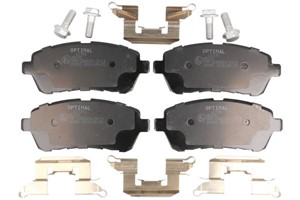 Bremseklosser sett, Framaksel, FORD FIESTA VI, FIESTA Sedan, FIESTA Van VI, KA+ III, KA+ Sedan III, 1848518, 1855307, 1894272, 2017679,