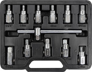 Skrunøkkel for oljeservice 12pcs, Universal
