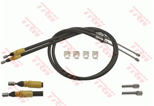 Kabel, parkeringsbremse, Bak, Bakre venstre, Høyre bak, Høyre, Venstre, SMART FORTWO Cabrio, FORTWO Coupé