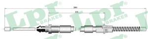 Kabel, parkeringsbremse, Høyre, RENAULT ESPACE I, ESPACE II, 6025002628