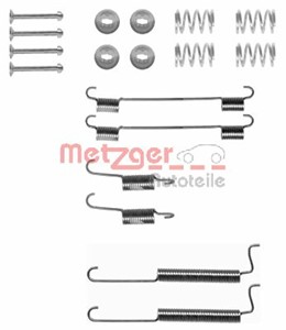 Tilbehørsett, bremsesko, Bak, Bakaksel, CHEVROLET MATIZ, SPARK, DAEWOO MATIZ