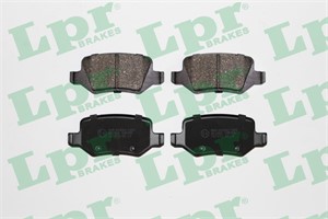 Bremseklosser sett, Bakaksel, MERCEDES-BENZ A-KLASS [W168, W169], B-KLASS Sports Tourer [W245], VANEO [414], 1684200420, 1694200420, 169