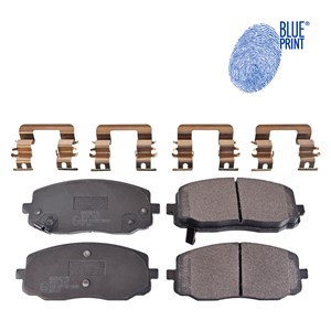 Bremseklosser sett, Framaksel, HYUNDAI i10 I, i20 I, 58101-07A00, 58101-07A10, 58101-07A20, 581010XA01, 581010XA10, 58101-1JA60