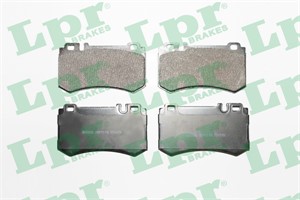 Bremseklosser sett, Bakaksel, MERCEDES-BENZ, 0034209420, 0044204920