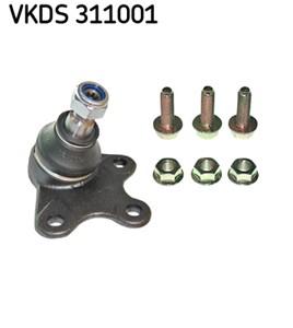 Bærekule, Framaksel venstre, Nede, SEAT,SKODA,VW, 5Z0 407 365 B, 6Q0 407 365 A, 6Q0 407 365 D, 6Q0 407 365 E, 6Q0 407 365 F, 6Q0 407 365