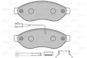 Bremseklosser sett, Framaksel, CITROËN,FIAT,PEUGEOT, 1607878380, 1607878580, 1623842380, 1623842480, 425355, 4253-55, 425356, 4253-56, 4