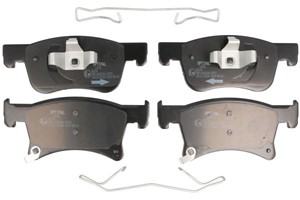 Bremseklosser sett, Framaksel, OPEL ADAM, CORSA E, CORSA E Skåp/halvkombi, VAUXHALL ADAM, CORSAVAN Mk IV, 1605281, 95517029