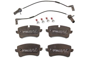 Bremseklosser sett, Bakaksel, AUDI A8 D4, 4H0 698 451 C, 4H0 698 451 D, 89425 20380