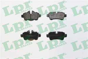 Bremseklosser sett, Bakaksel, MINI MINI, MINI Cabriolet, MINI CLUBMAN, MINI Coupé, MINI Roadster, 34216772894, 34216778325, 34216778326,