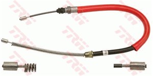 Kabel, parkeringsbremse, Bak, Høyre bak, Høyre, PEUGEOT 405 I, 405 II, 405 Break I, 405 Break II, 4745 74