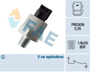 Oljetrykkbryter, SUBARU FORESTER, IMPREZA Sedan, LEGACY V, LEGACY Kombi V, OUTBACK, TRIBECA, 25240-AA060, LR-015578, LR-016962, PS-445