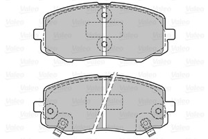 Bremseklosser sett, Framaksel, HYUNDAI i20 I, 11657799759*, 581011JA60, 58101-1JA60